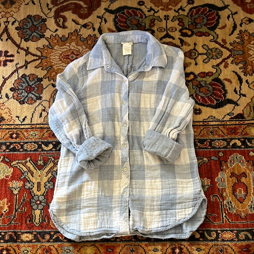 Tribal Jeans Checkered Shirt